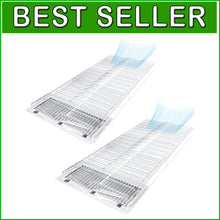 Load image into Gallery viewer, Premium Vent Deflector for Floor Registers Up to 12" - Extends 17-33" (2 Pack)