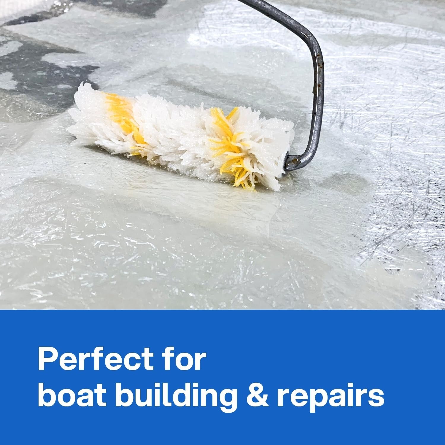 Premium 1.5 Oz Chopped Strand Fiberglass Mat - 125 sq ft Roll for Easy Repairs