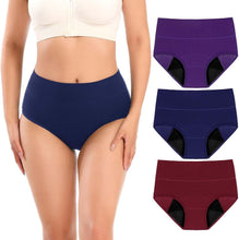 Load image into Gallery viewer, High-Waisted Leakproof Underwear for Incontinence Protection, X-Large 3-Pack