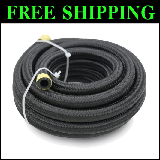 Versatile 10AN 20FT Coolant & Fuel Hose - High Pressure & Temperature Resilient