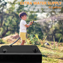 Load image into Gallery viewer, Lightweight Collapsible Water Tank with 3/4 Outlet Valve - Easy to Use &amp; Store