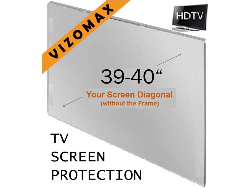 Durable TV Screen Protector for 39-40 Inch Models - Unmatched Clarity and Style