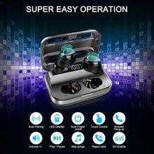 Load image into Gallery viewer, IP7 Waterproof Bluetooth 5.1 Earbuds with 140H Battery Life - Perfect for Sports