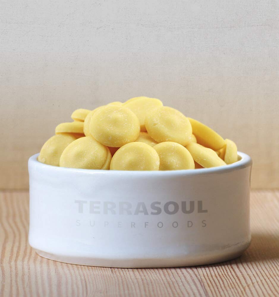 Cold-Pressed Organic Cacao Butter Wafers, 4 lbs - Luxury Cooking Ingredient