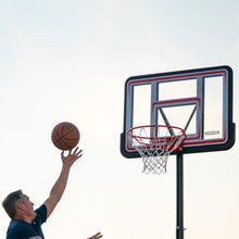 Load image into Gallery viewer, Adjustable Shatterproof Portable Basketball Hoop - 44" Backboard, Freestanding