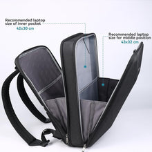 Load image into Gallery viewer, Versatile 18" Gaming Laptop Backpack with Waterproof Design and Storage Pockets