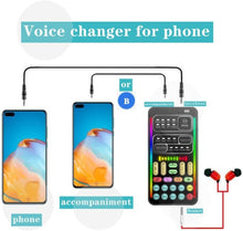 Load image into Gallery viewer, USB-Powered Gaming Sound Board with 18 Sound Effects – Real-Time Voice Changing