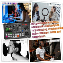 Load image into Gallery viewer, BM-800 Podcast Microphone &amp; Mixer Bundle - Perfect for Streamers &amp; Creators