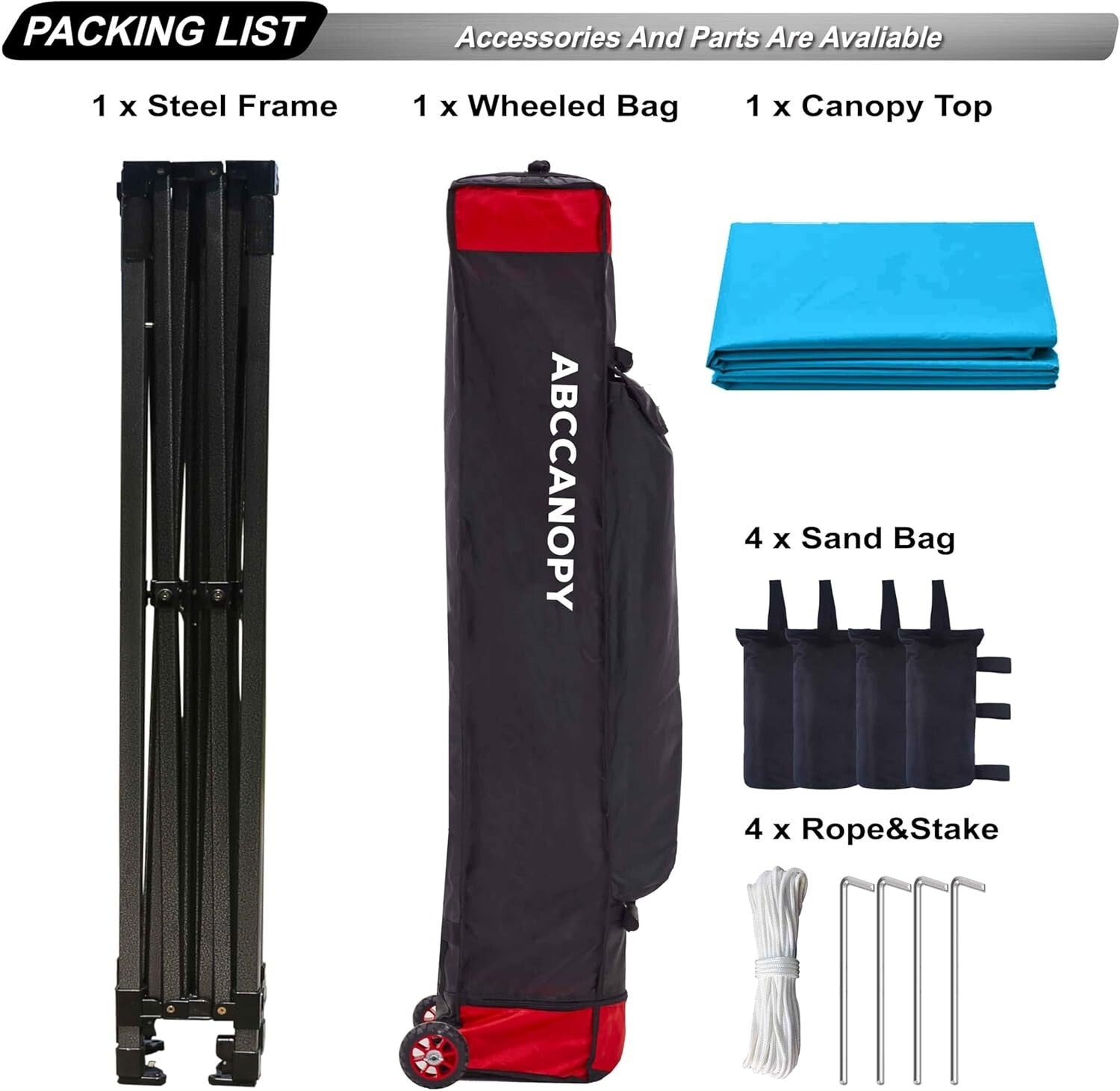 Heavy Duty 10x10 Patio Tent with UV Protection - Ideal for Events & Parties