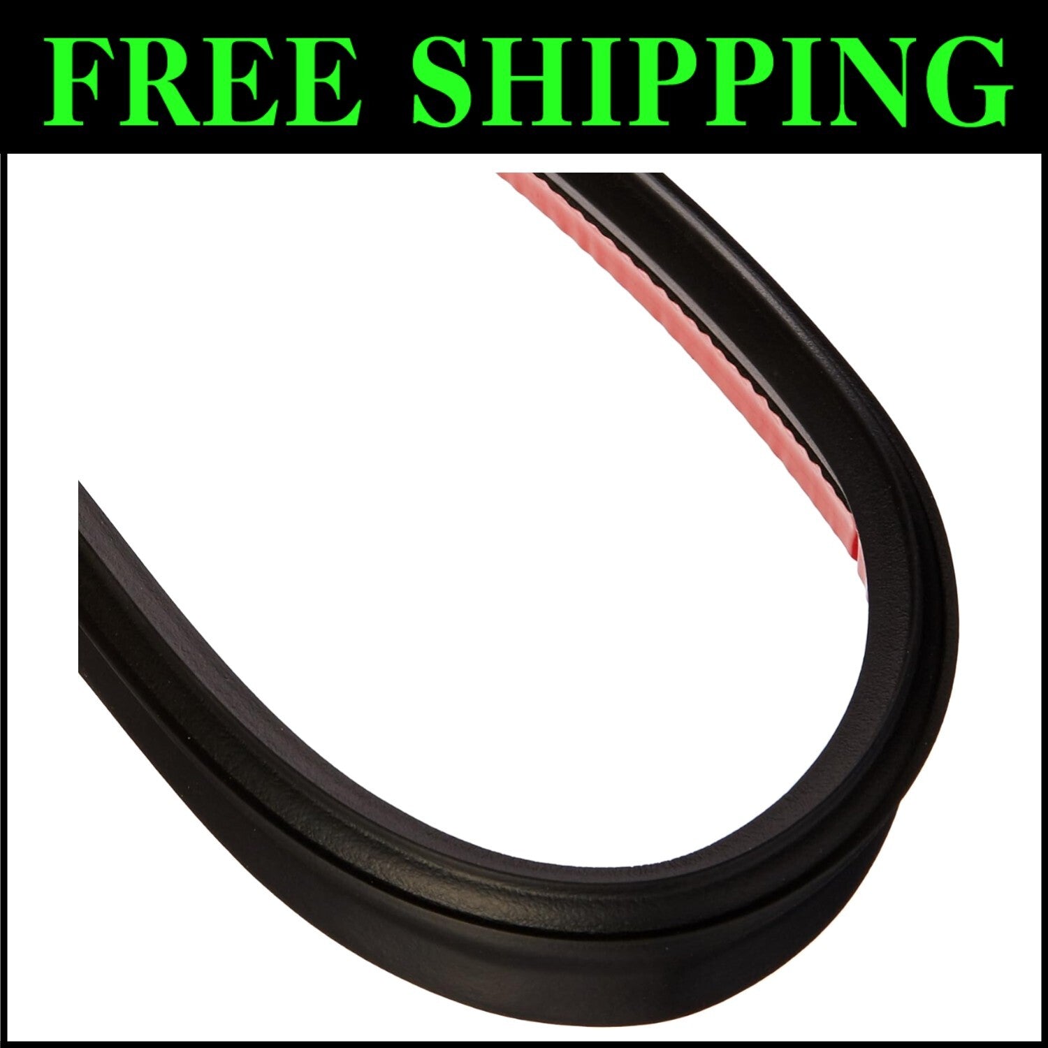 High-Strength Rubber Truck Bed Tailgate Seal - Universal Fitment & Easy Install