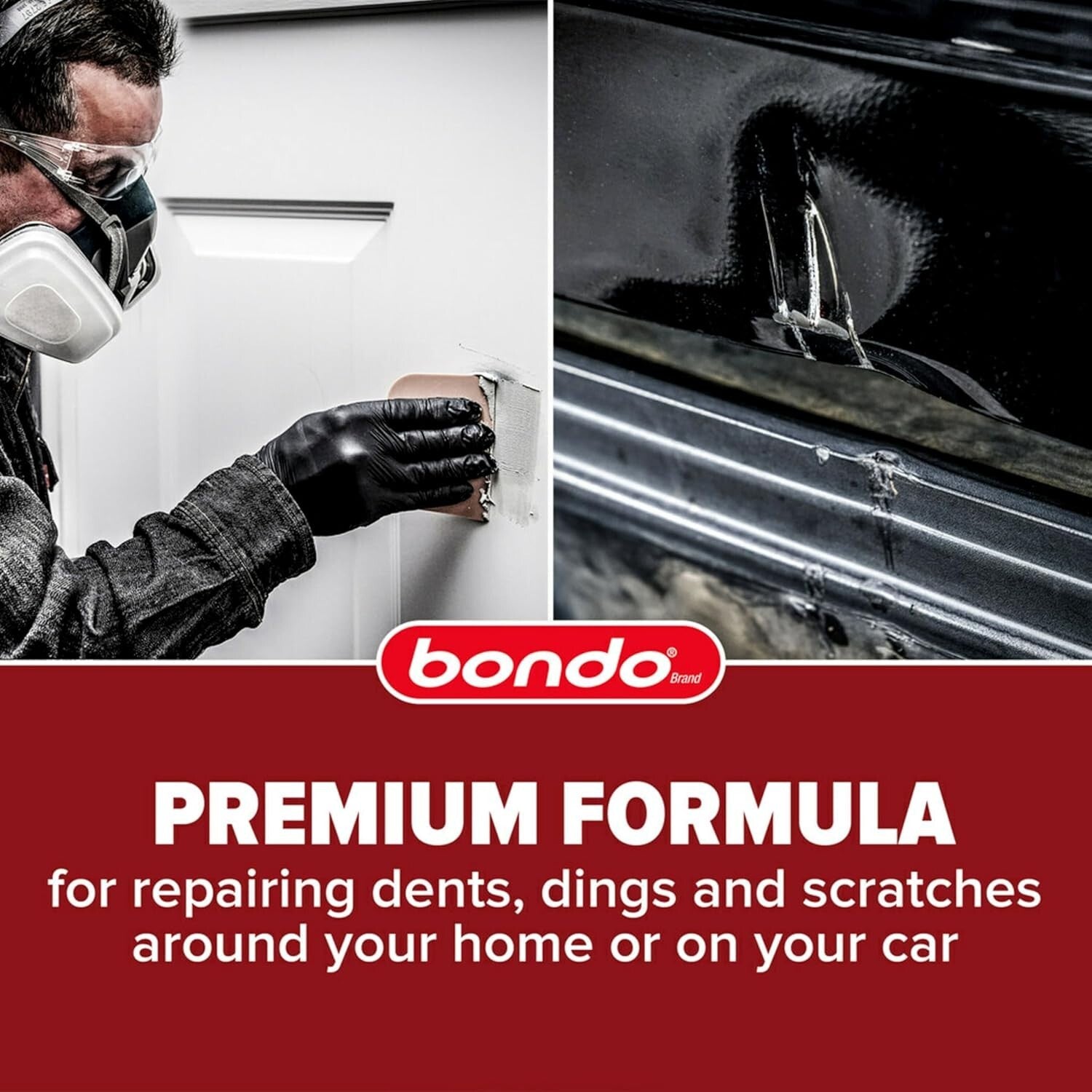 Compact Fast Dry Filler with Hardener for Efficient Repairs - Sandable in 15 Min