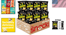 Load image into Gallery viewer, Savory White Cheddar Popcorn in Individual 1-Ounce Packs - Gluten-Free Treat