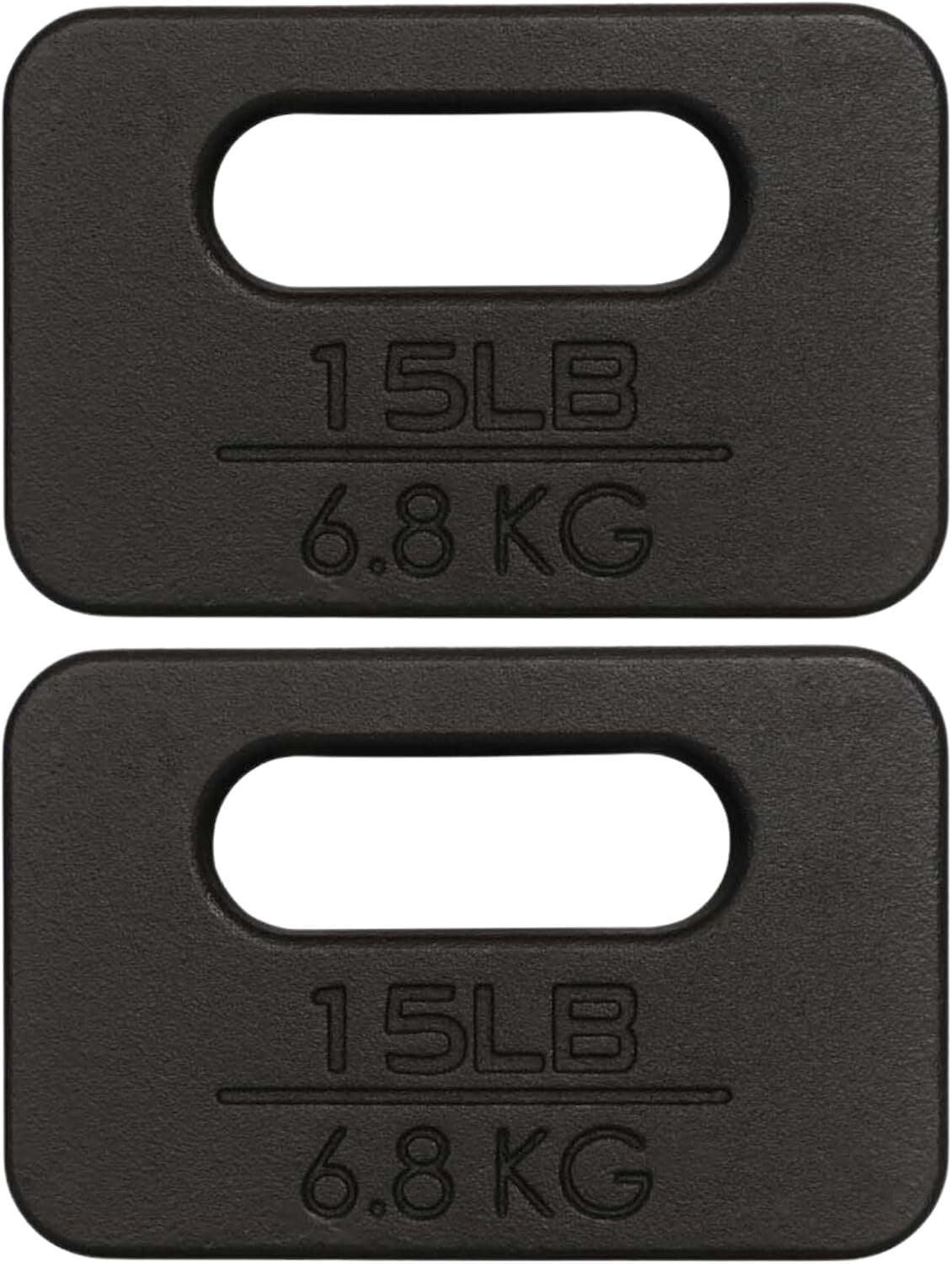 Durable 15LB Ruck Weight Plates with Comfortable Grip for Enhanced Workouts