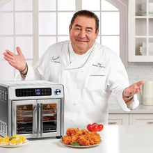 Load image into Gallery viewer, Multi-Cooking French Door Air Fryer &amp; Toaster Oven - 24 Presets, 7 Accessories
