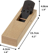Load image into Gallery viewer, Compact 30mm Japanese Hand Plane for Wood Chamfering - Lightweight &amp; Efficient