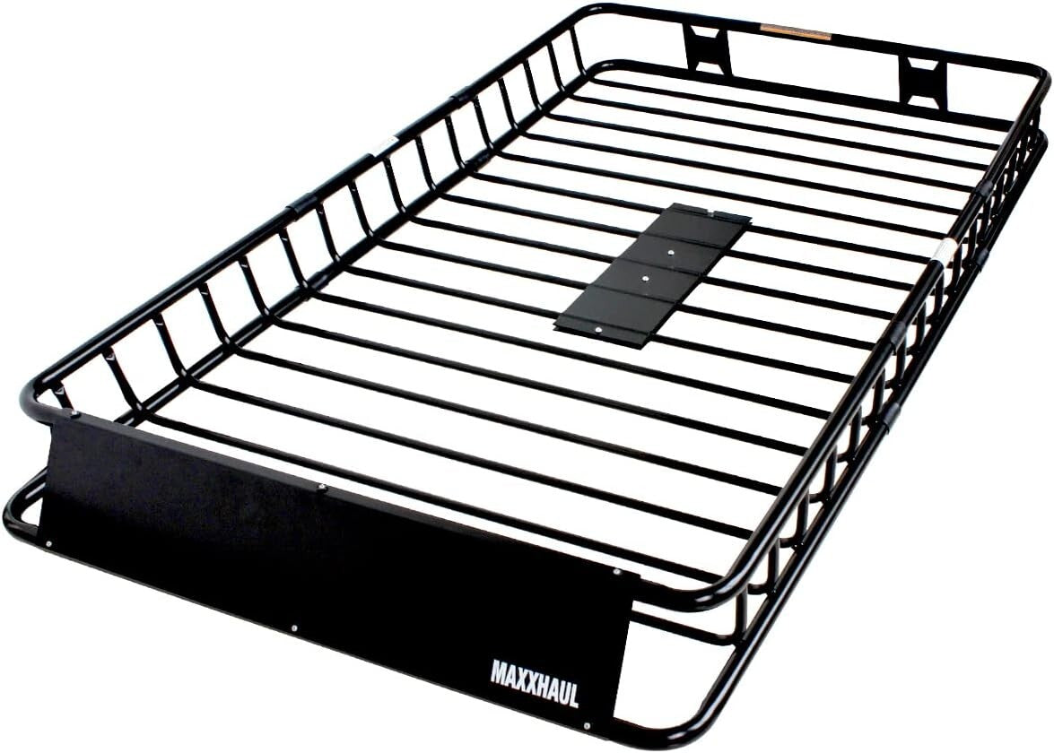 Lightweight 64" x 39" x 6" Steel Roof Rack - Easy Snap Mount Perfect for Trucks