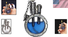 Load image into Gallery viewer, Steampunk Style Antique Transparent Bottle Lighter - Perfect Gift for Smokers
