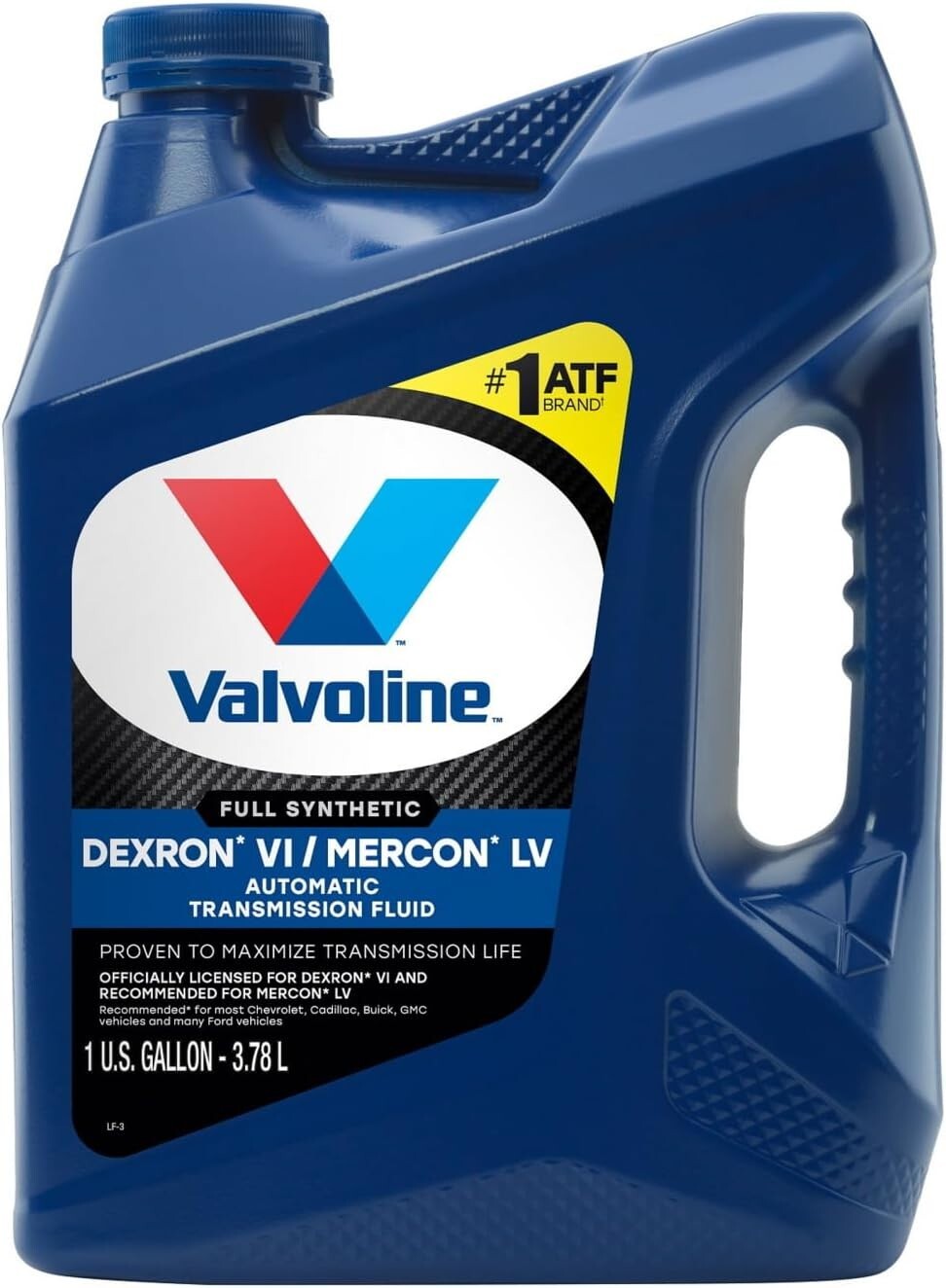 Premium 1 Gallon Full Synthetic DEXRON VI/MERCON LV ATF for Optimal Performance