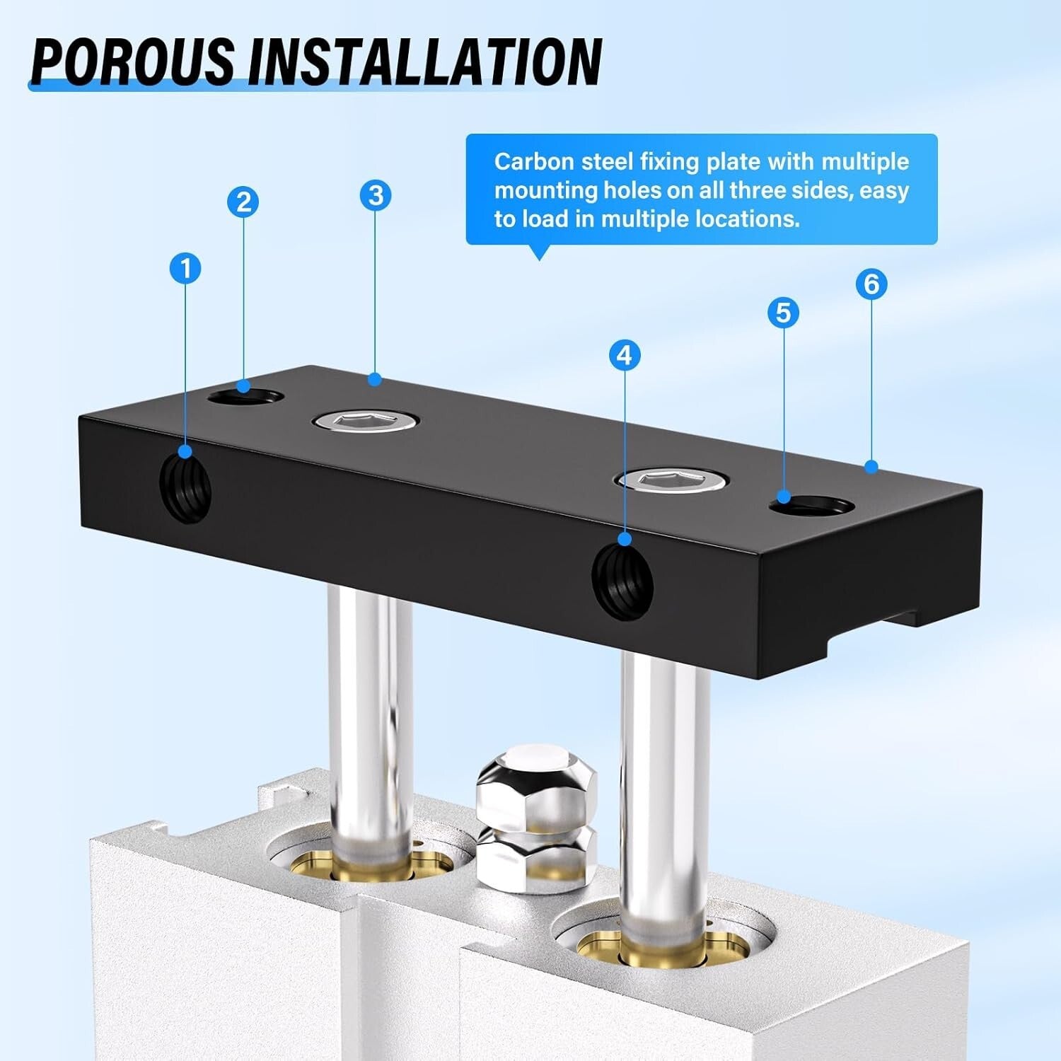 Durable Double-Acting Air Cylinder - 32mm Bore, 75mm Stroke, Easy Installation