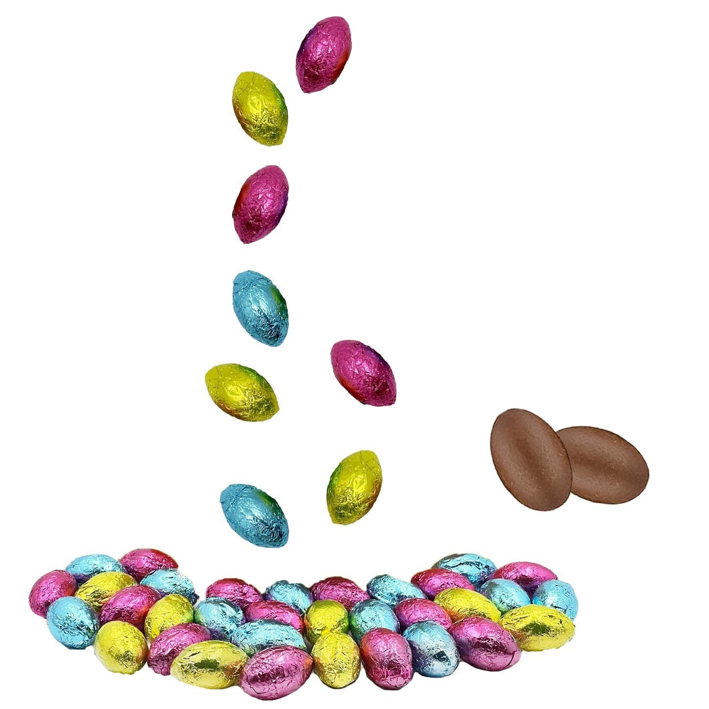 Kosher Certified Milk Chocolate Eggs - 450 Count for Easter Celebrations