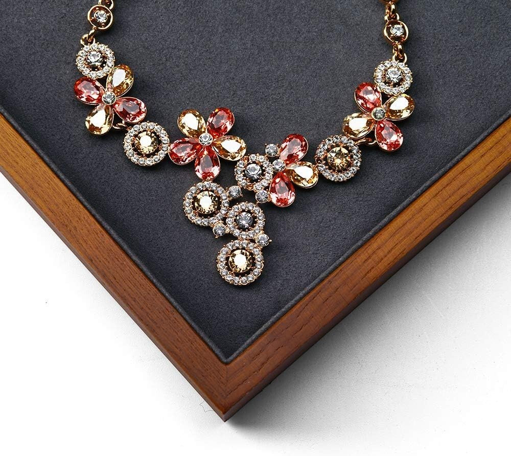 Luxury Grey Jewelry Display Tray - Perfect for Weddings, Birthdays & Retail