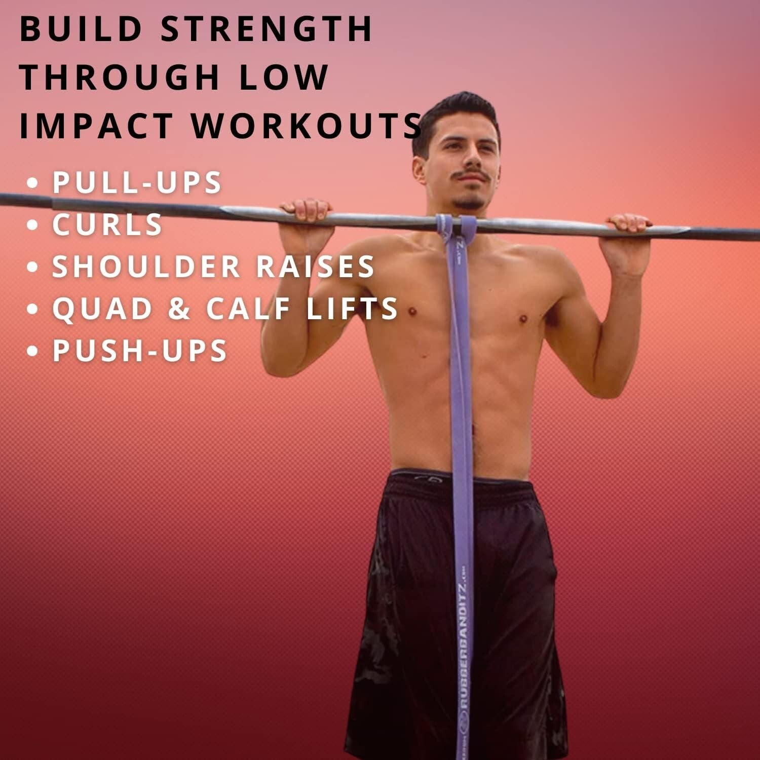 Customizable Resistance Bands Set with E-Guide — Strength, Stretch & Flexibility
