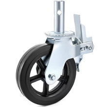 Load image into Gallery viewer, Durable 8 x 2 Inch Heavy-Duty Swivel Casters with Double Lock - 1100LBS Capacity
