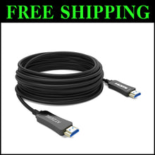 Load image into Gallery viewer, Premium 4K HDMI 2.0 Cable 100ft - Supports 18Gbps, Slim &amp; Flexible, Dolby Vision