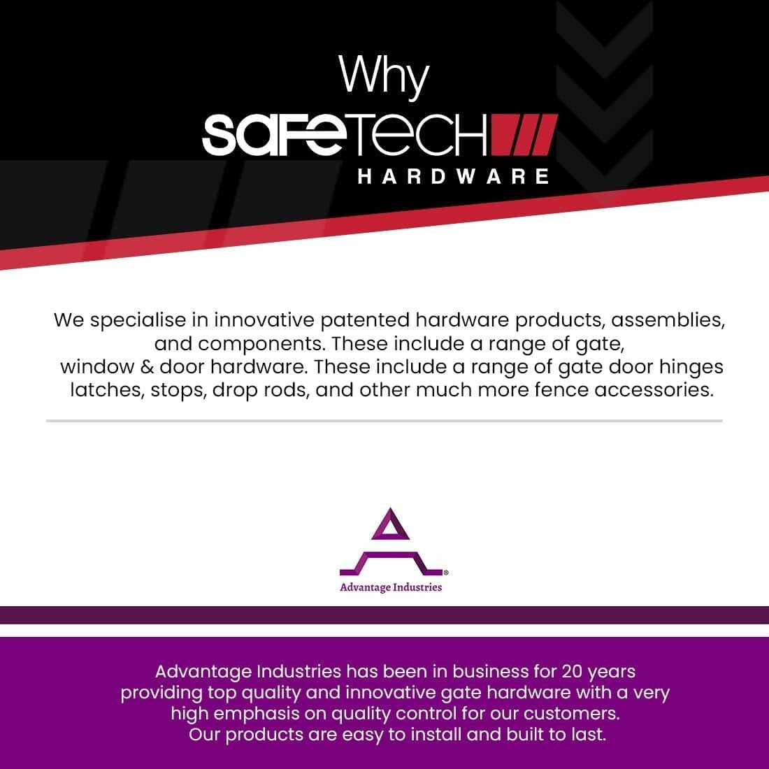 Durable Black Gravity Gate Latch with Adjustable Hooks for Convenient Access