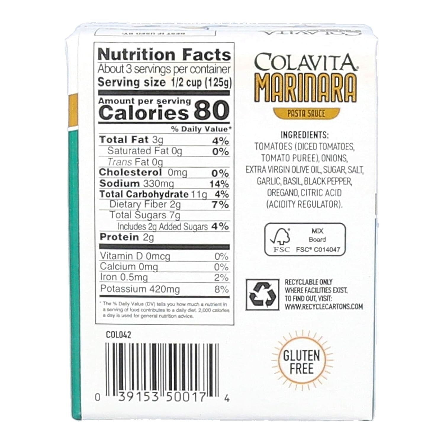 Savory Marinara Pasta Sauce - 16 Pack 13.76oz, Ideal for Everyday Meals