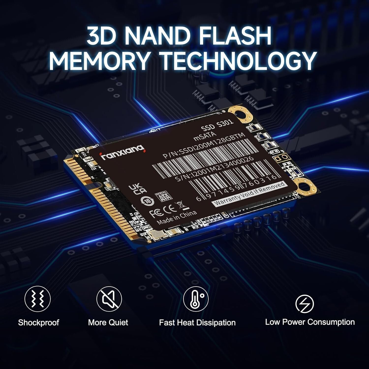 Mini 2TB SATA III Solid State Drive - Ideal for Upgrading Laptops & Desktops