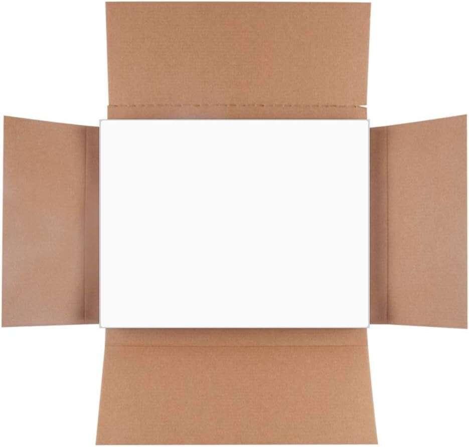 Full-Sheet White Adhesive Labels - 500 Sheets 8-1/2" x 11" for Laser & Inkjet