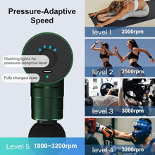 Load image into Gallery viewer, Lightweight Deep Tissue Massage Gun with 10 Minute Auto Power-Off Feature