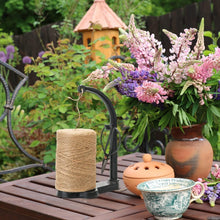 Load image into Gallery viewer, Retro-Inspired Garden Twine Holder Set with Jute Twine &amp; Functional Scissors