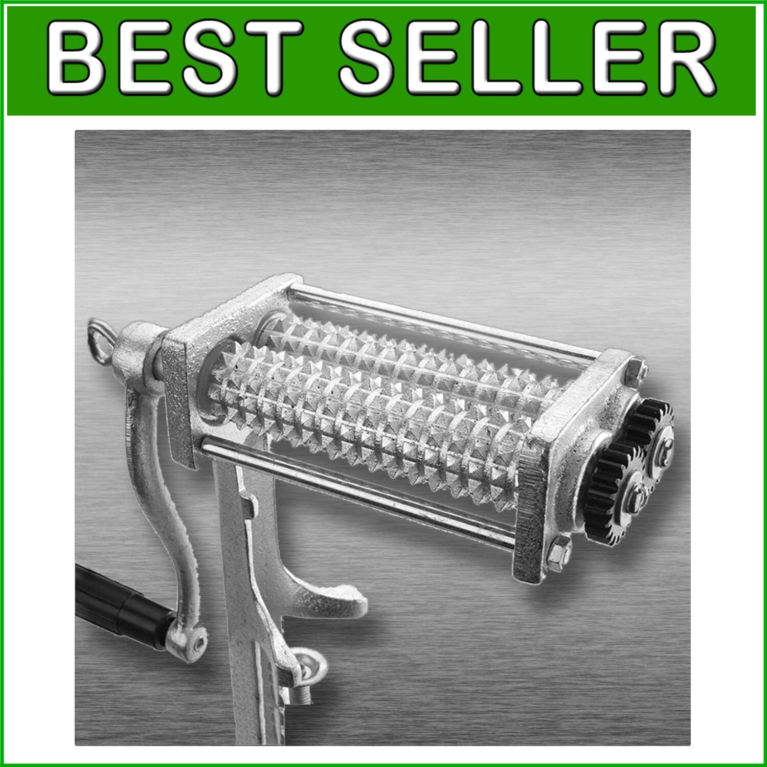 Aluminum Meat Tenderizer Cuber with Safety Cover - Perfect for Marinading