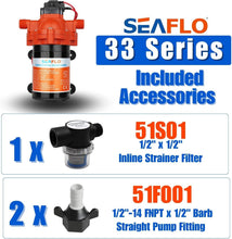 Load image into Gallery viewer, High-Performance 12V Diaphragm Pump - 3.0 GPM, 45 PSI for Quick Water Supply