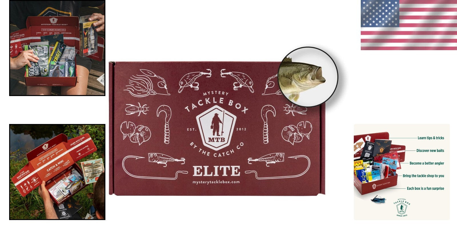 Mystery Tackle Box ELITE: Premium Bass Fishing Kit with Exclusive Lures