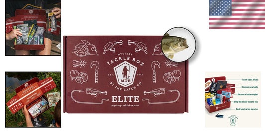 Mystery Tackle Box ELITE: Premium Bass Fishing Kit with Exclusive Lures