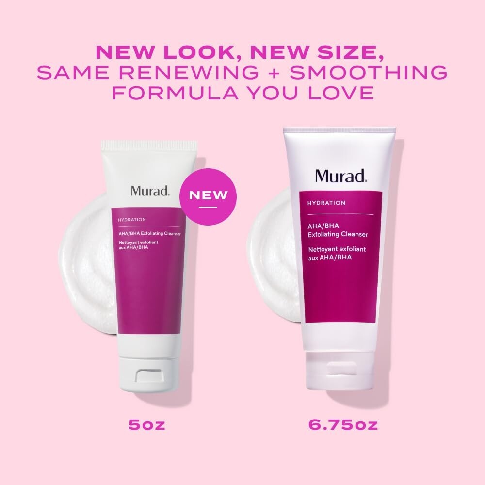 Triple-Action AHA/BHA Exfoliating Cleanser for Smoother, Radiant Skin