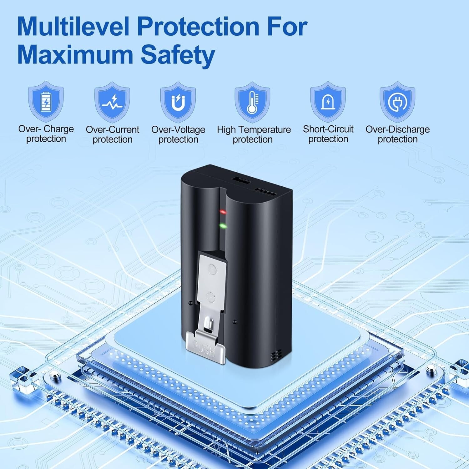 Essential 3-Pack Ring Compatible Battery & 3-Channel Charger – Fast USB Charging