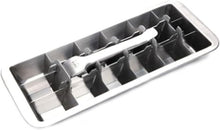 Load image into Gallery viewer, Vintage 18/8 Stainless Steel Ice Cube Tray - 18 Slot Dishwasher Safe Design