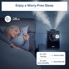 Load image into Gallery viewer, Indoor Comfort: 6L Ultrasonic Humidifier &amp; Essential Oil Diffuser with Timer