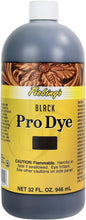 Load image into Gallery viewer, Black 32oz Pro Dye - Versatile Leather and Wood Stain for Professional Use