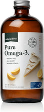 Load image into Gallery viewer, Sustainable Pure Omega 3 Fish Oil - Lab Tested, 1,326 mg EPA/DHA - 16 Oz Glass
