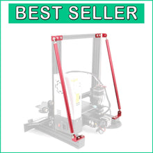 Load image into Gallery viewer, Effortless Installation: Red Supporting Rod Set for Ender 3/3 Pro/V2 3D Printers