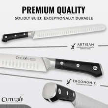 Load image into Gallery viewer, Artisan BBQ Knife Set – Razor-Sharp 12" Slicing Knife &amp; 6" Boning Knife Gift Set