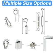 Load image into Gallery viewer, Durable Vinyl Coated 200FT Wire Rope Kit - Ideal for Garden and Outdoors