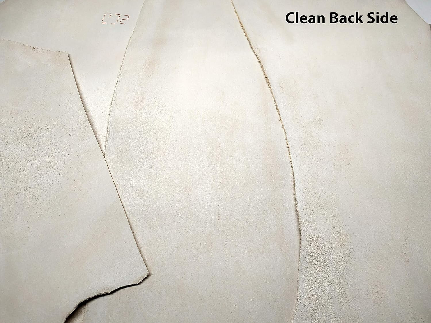 1 LB Veg Tan Leather - Large Pieces and Scraps for Elegant Handcrafted Projects