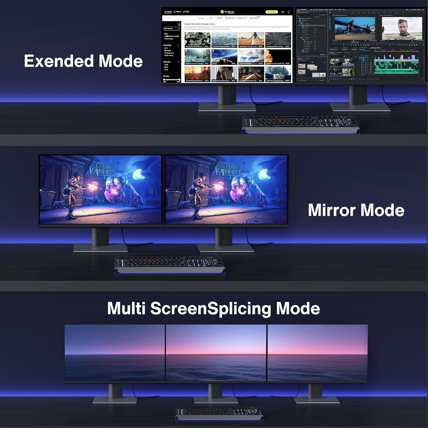 15ft 16K DisplayPort 2.1 Cable - Backward Compatible, Perfect for UHD TVs & PCs