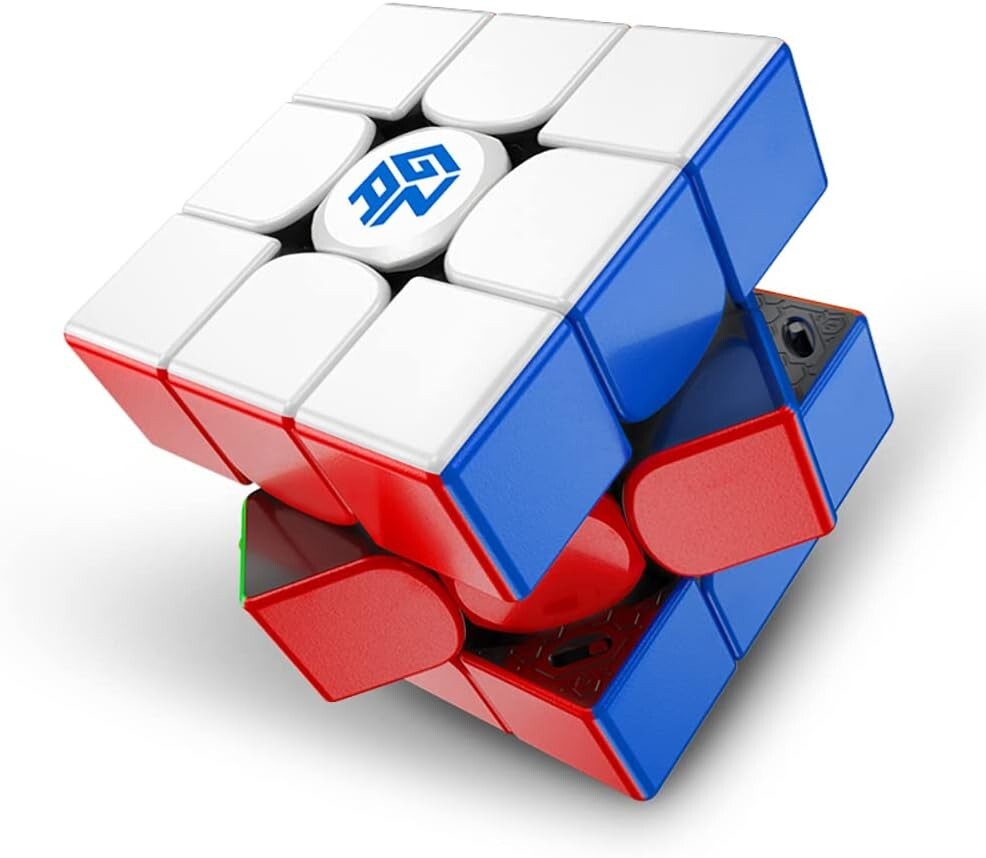GAN 11M Pro 3x3 Magnetic Speed Cube – Ultimate Adjustable Puzzle (Frosted)